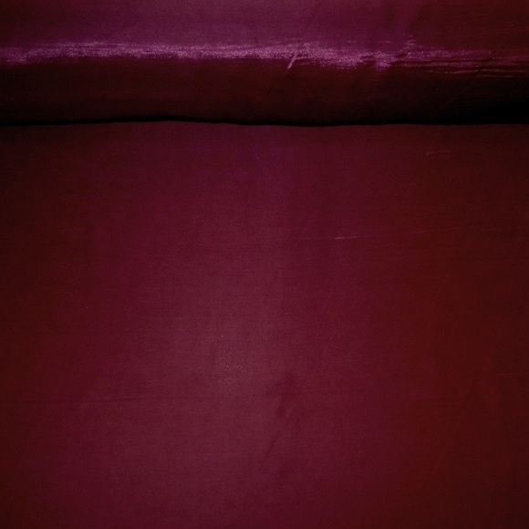 Faux Silk color Passion Fruit Drapery Fabric - Picture 3 of 10